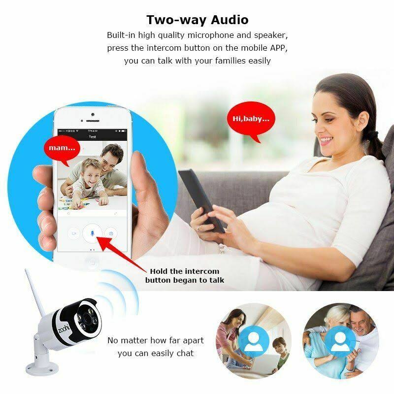 1080p Wireless WiFi CCTV Security Camera S472
