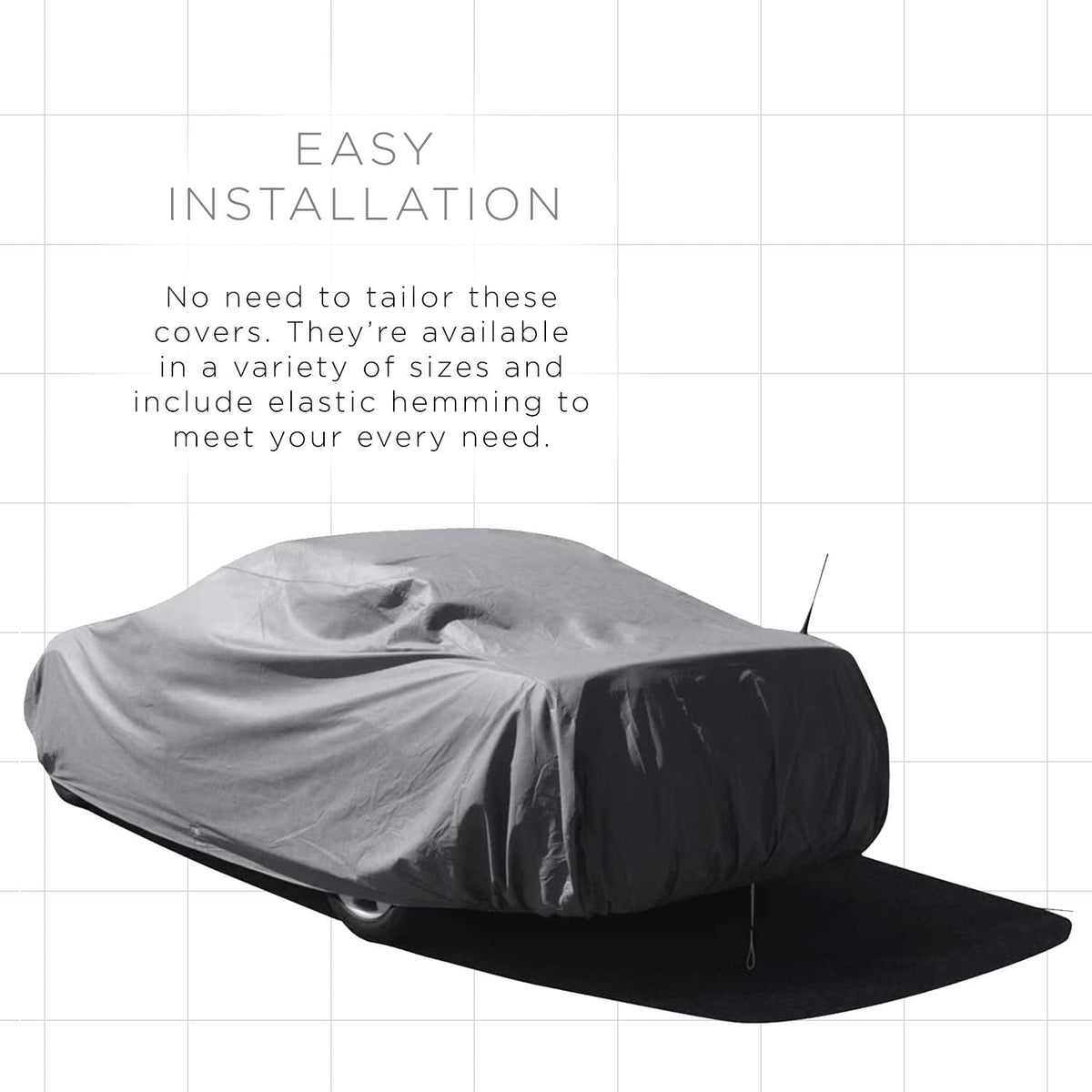 Small Lightweight Indoor Full Car Cover with UV Protection Fabric Q998