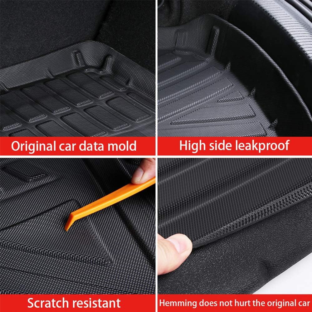 Black Heavy Duty Rubber Cargo Liner D8563
