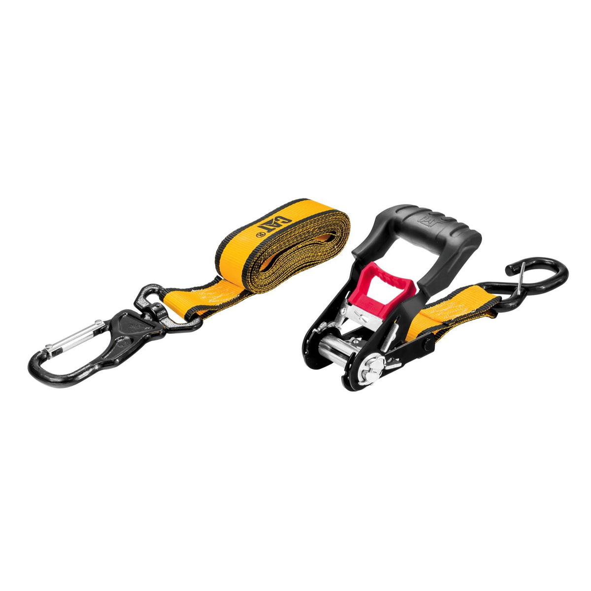 2 Piece Ratchet Tie Down Set with Swivel Hook D329