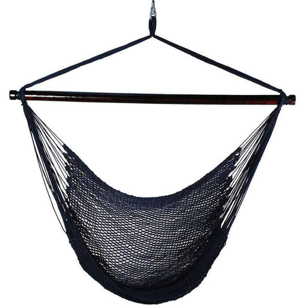 Navy Blue Hanging Rope Chair S500764