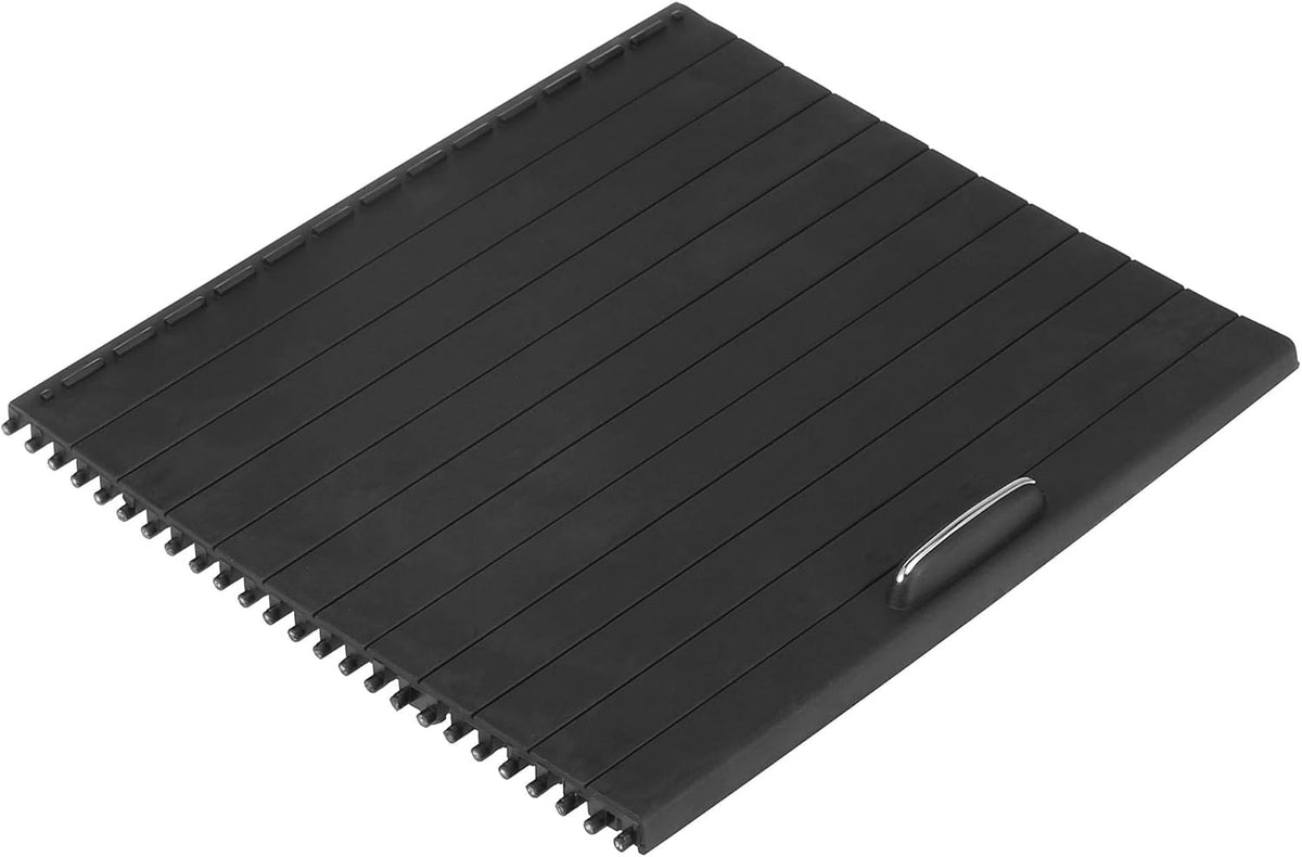 Black Car Center Console Roller Blind Cover A897