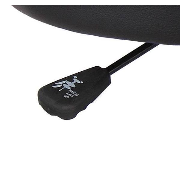 Black Caressoft Medical Stool S4030