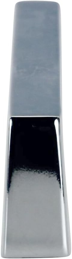 Chrome Square Cabinet Pull Handle 6 Hole Centers C4161