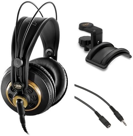 Semi-Open Stereo Headphones with Headphone Holder and Extension Cable Q3212