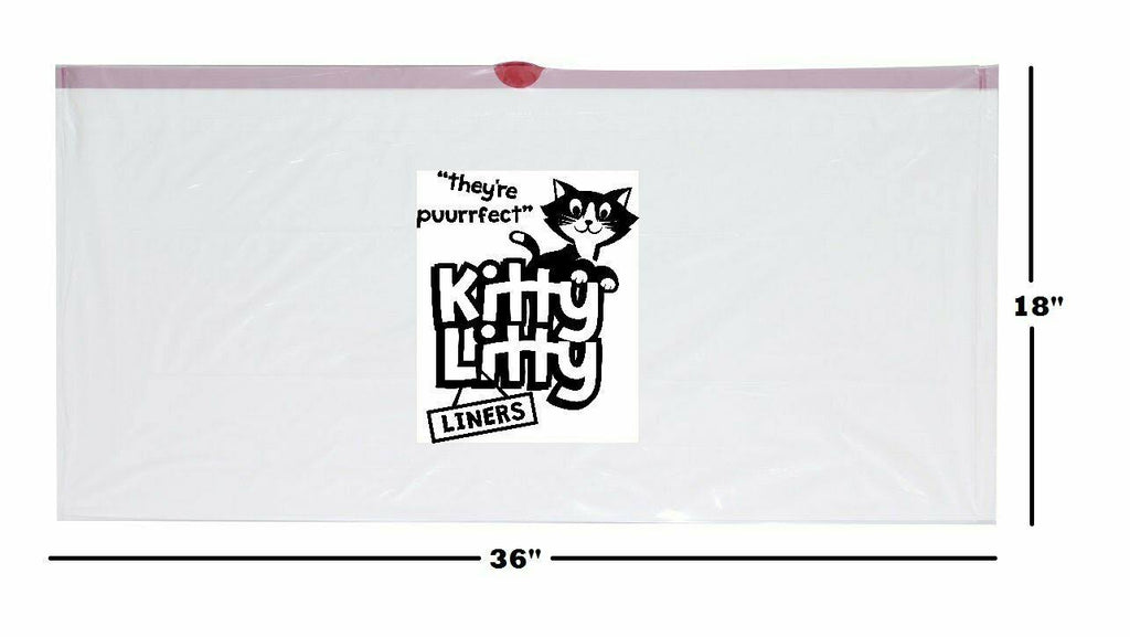 Cat Litter Box Liners 60 Count Drawstring T174