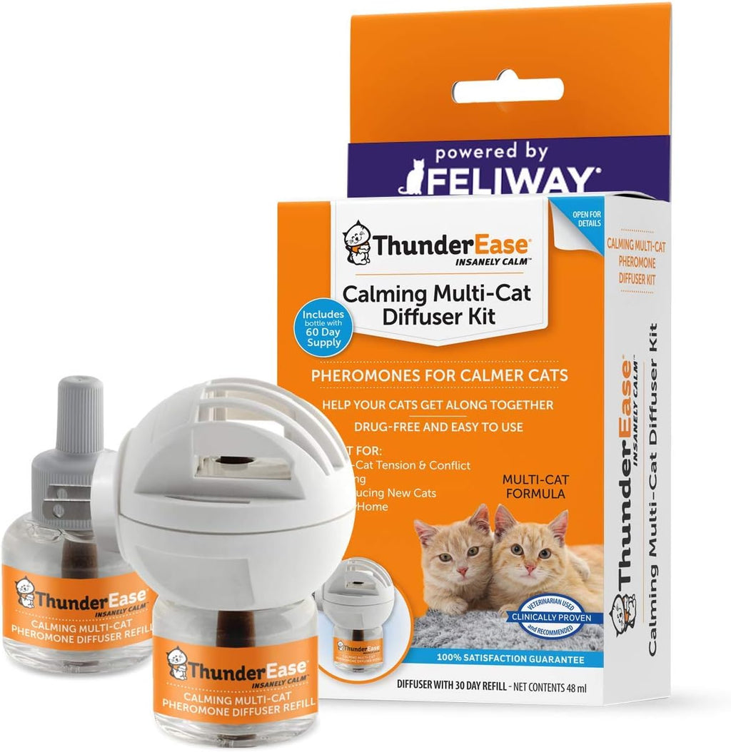 Multicat Calming Pheromone Diffuser Kit 90 Day Supply Y58702