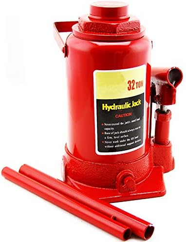32-Ton Hydraulic Bottle Jack Low Profile G20396