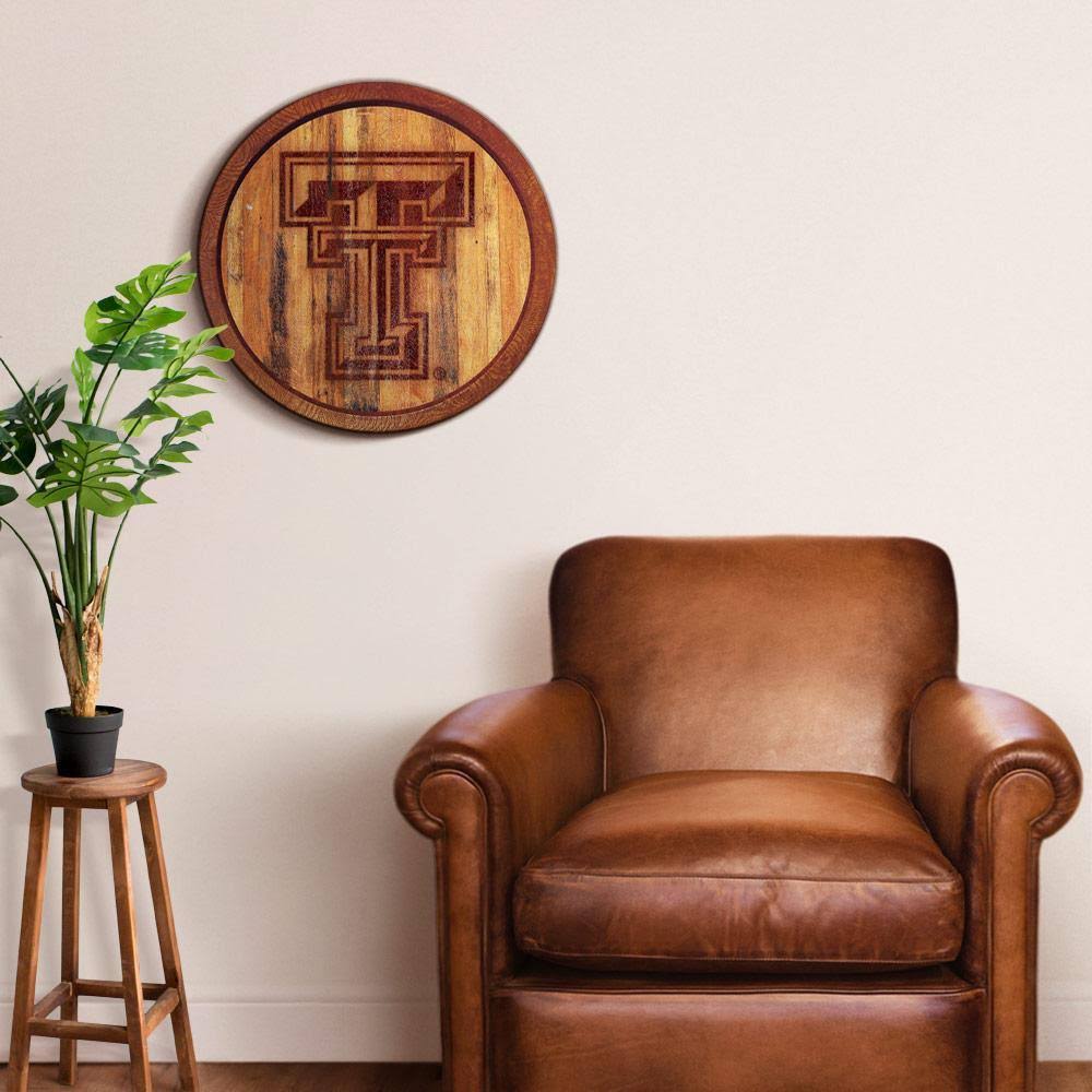 Texas Tech Red Raiders Wood Sign U89831