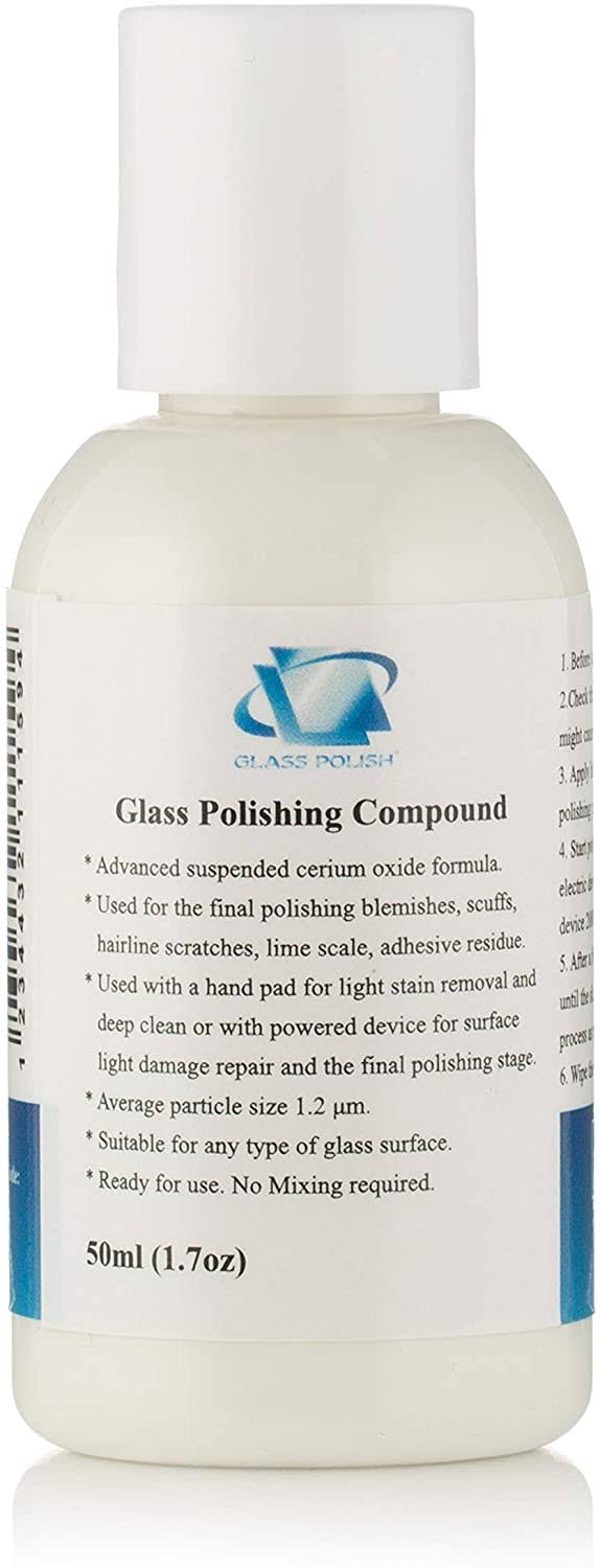 Fine Grade Glass Polishing Compound 1.7oz (50ml) D1549