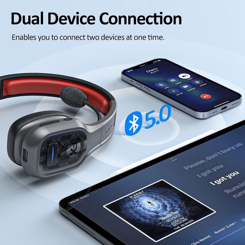 Bluetooth Headset with Microphone Noise Canceling E9136
