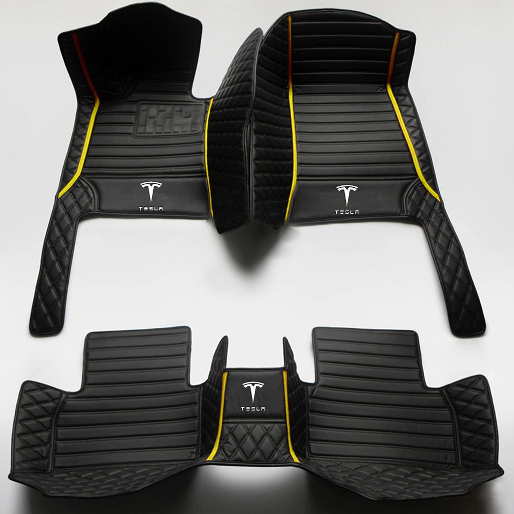 Waterproof Non-Slip All Weather Leather Car Floor Mat Q166308