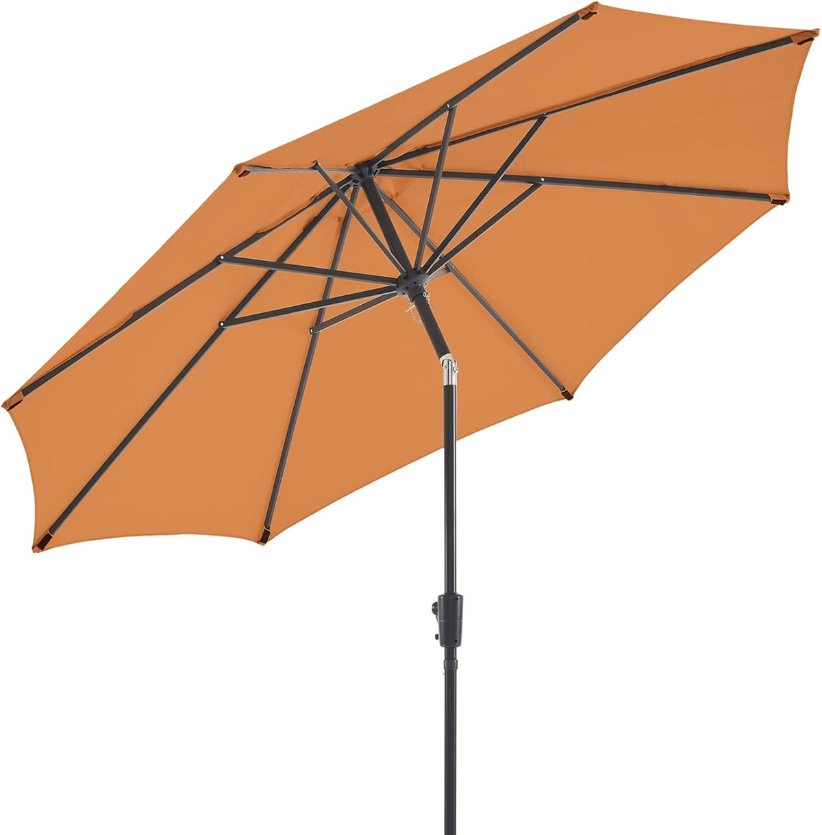 Olefin Patio Umbrella with 8 Ribs & Push Button Tilt S8308