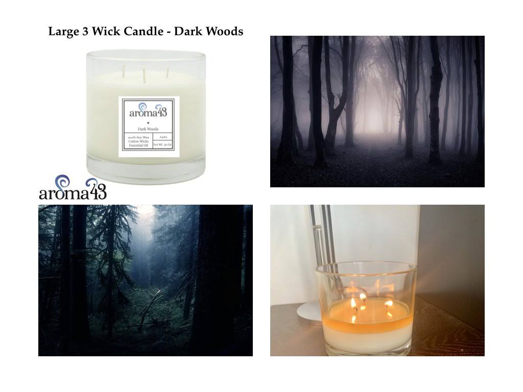 Large 3 Wick Candle M92012