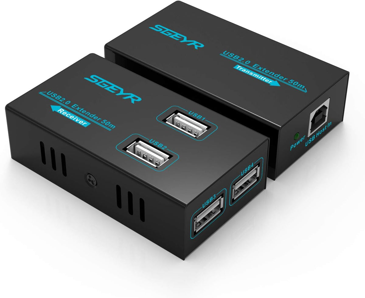 USB 2.0 Ethernet Extender Over Cat5e/6 J429884