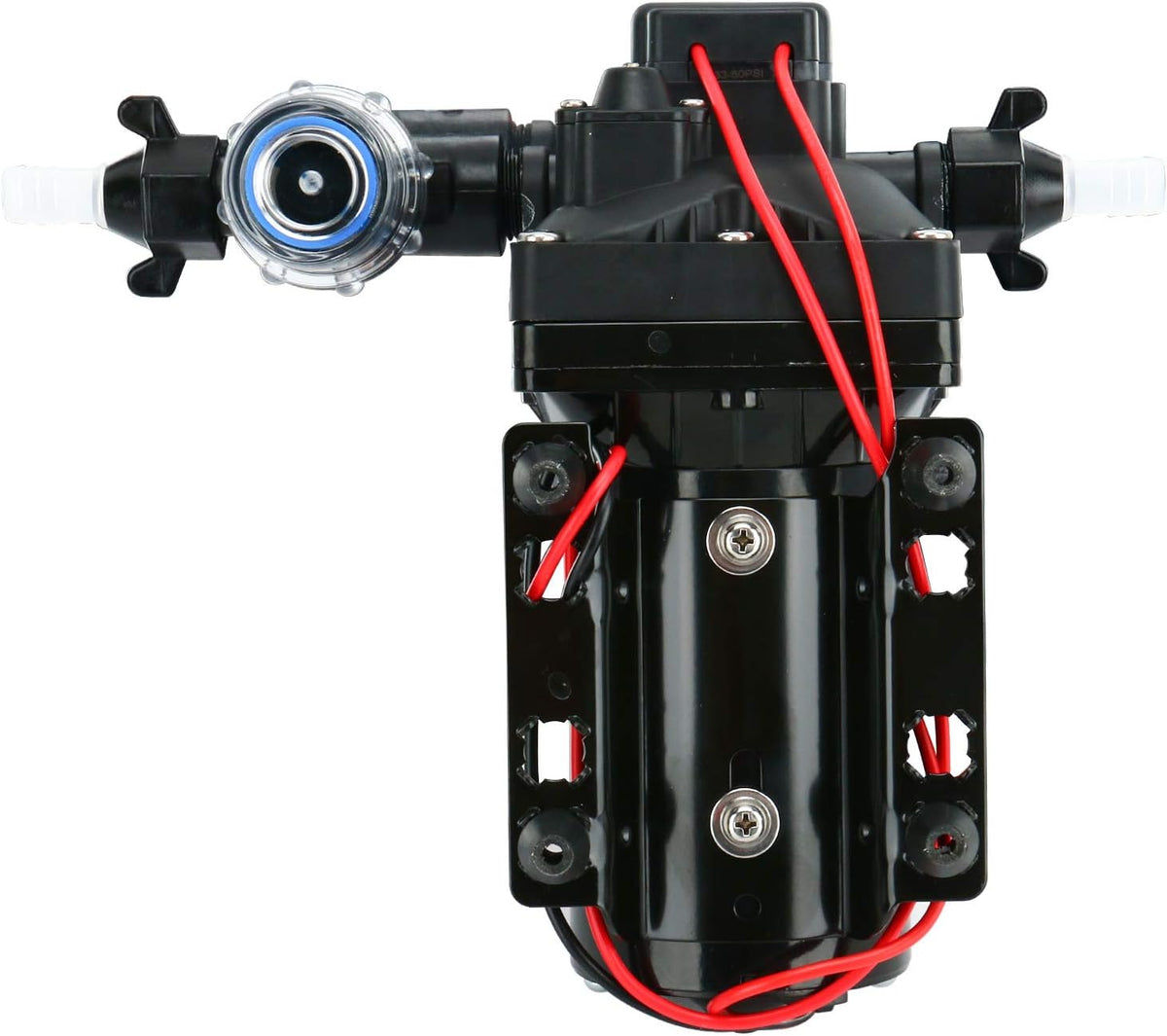 12V Fresh Water Pressure Diaphragm Pump 5 GPM 55 PSI Self Priming M9290