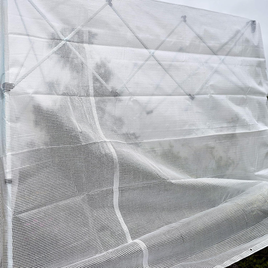 Clear 11 Mil Thick 12 by 24 Feet Tarp K8577