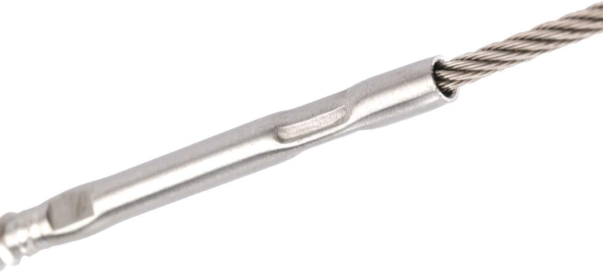 64 Pack 316 Stainless Steel Swage Lag Screws P388454