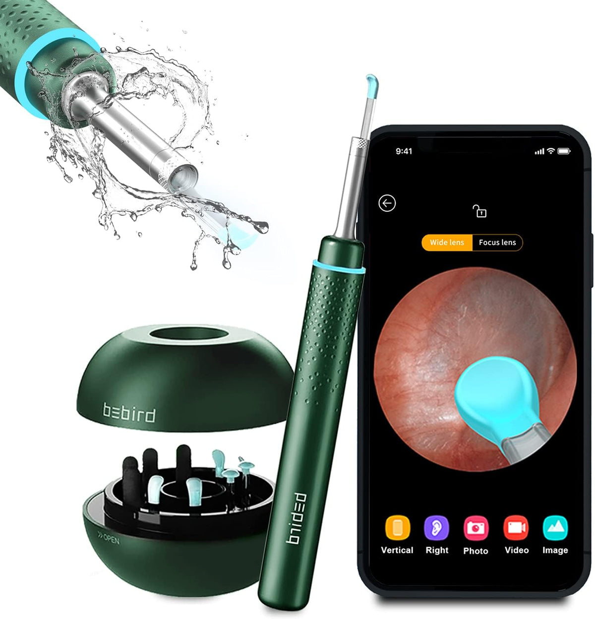 Wireless Ear Cleaning Camera 1080P FHD with 6 LED Light N30639