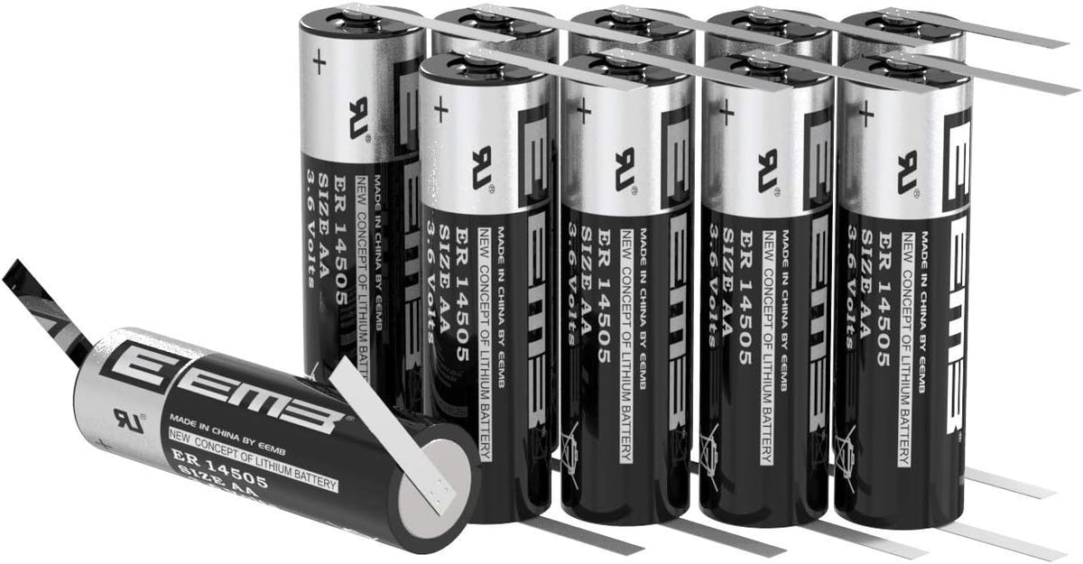 3.6V Lithium Battery with Tabs AA Size 2600mAh V20574