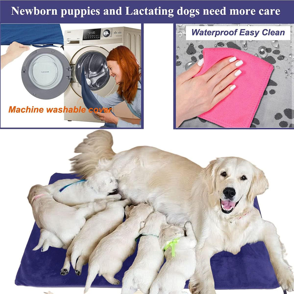 Large Washable Waterproof Pet Heating Pad Pack of 2 F831148