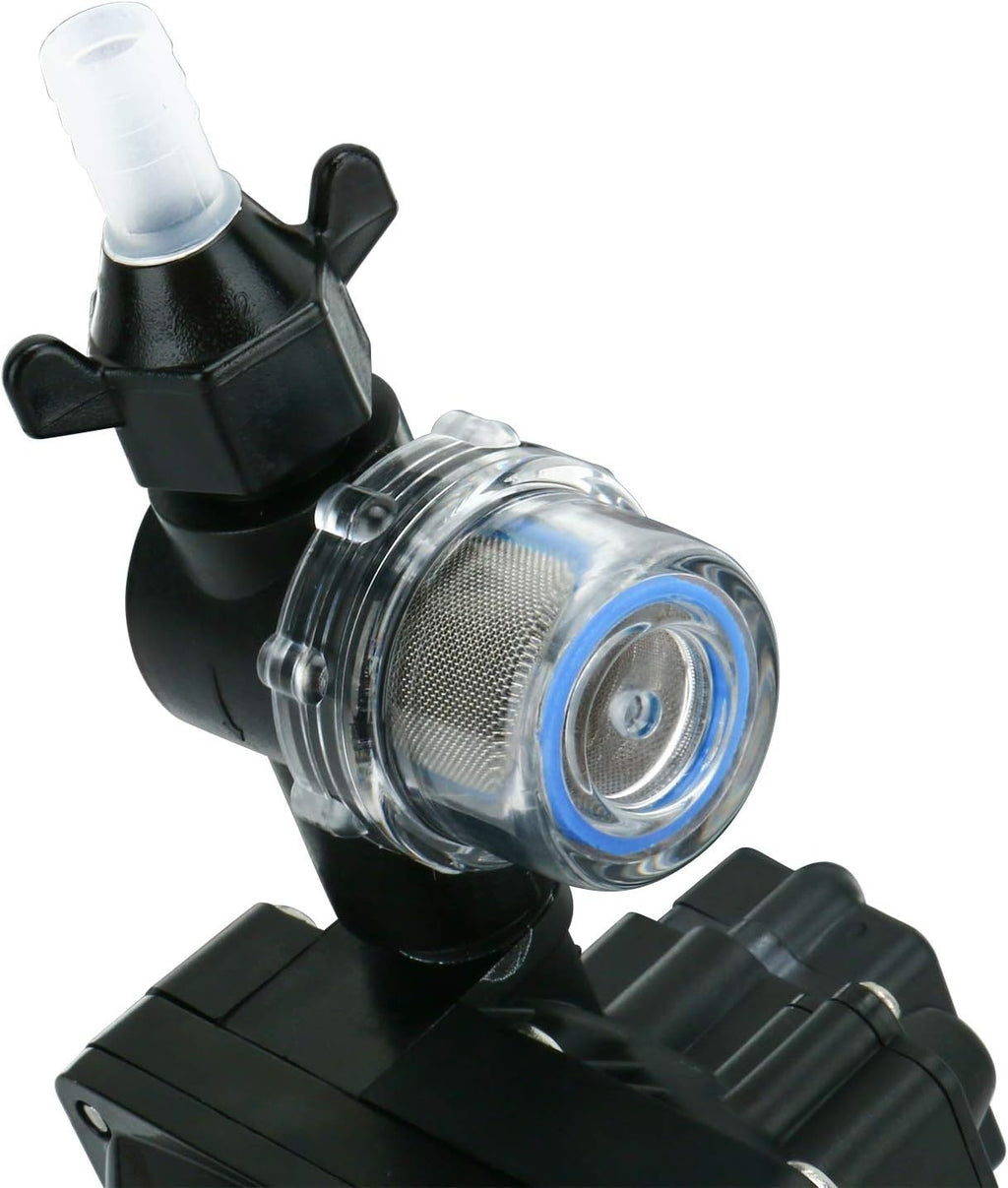 12V Fresh Water Pressure Diaphragm Pump 5 GPM 55 PSI Self Priming M9290
