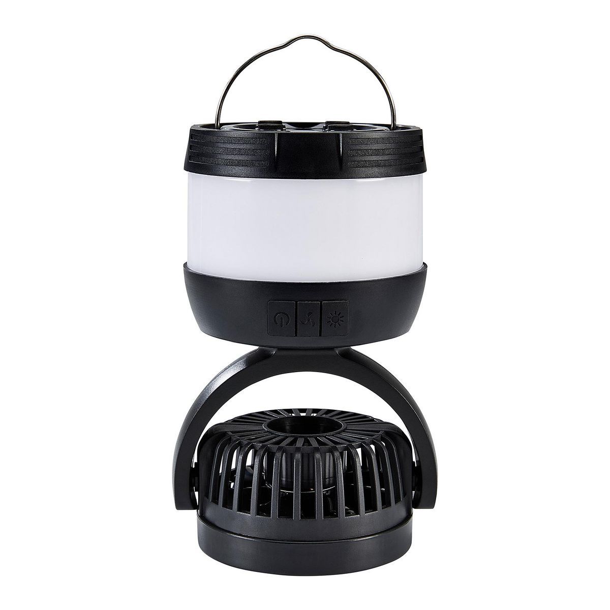 300 Lumen LED Rechargeable 3-in-1 Lantern, Fan, and Power Bank B41939
