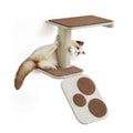 Wall-Mounted Cat Stairs with Shelves O5049