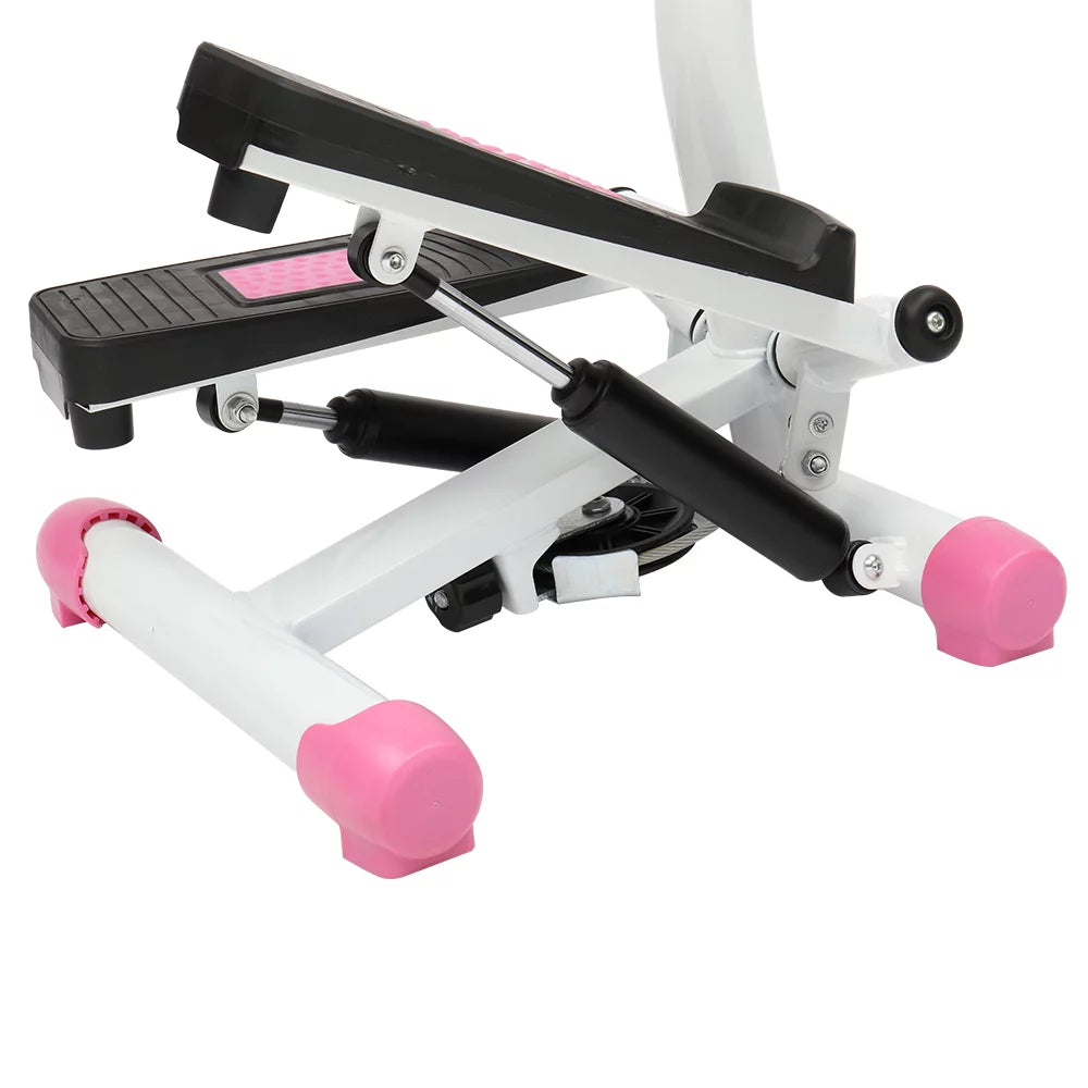 Mini Aerobic Stepper with Handle, Pink D694