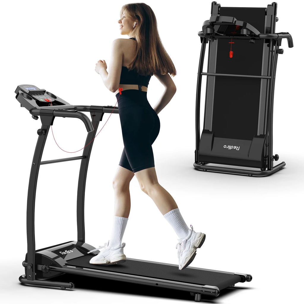 Portable Folding Treadmill Incline Electric Walking Running Machine H382706