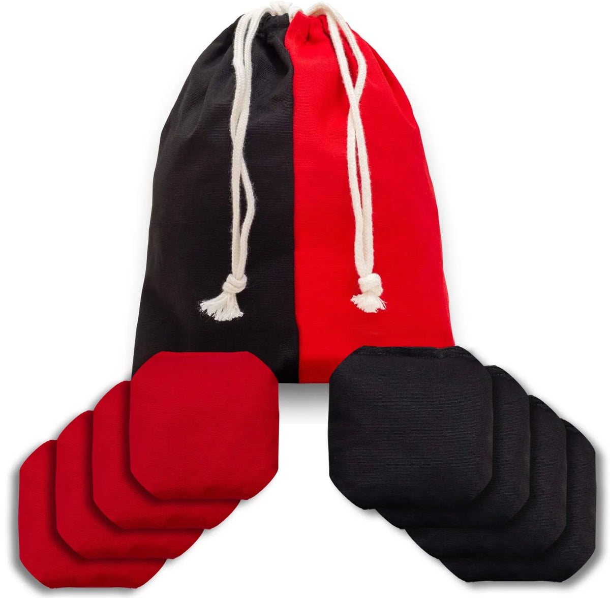 All Weather Waterproof Cornhole Bean Bags Set of 8 with Tote Bag T69211