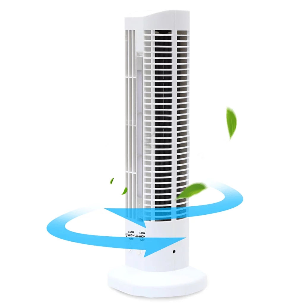 Quiet Oscillating Tower Fan with USB H3477