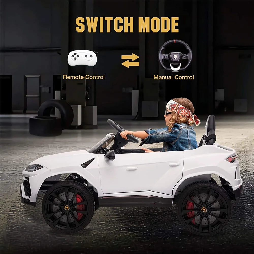 Black 12V Electric Powered Ride on Car with Remote Control Y1298