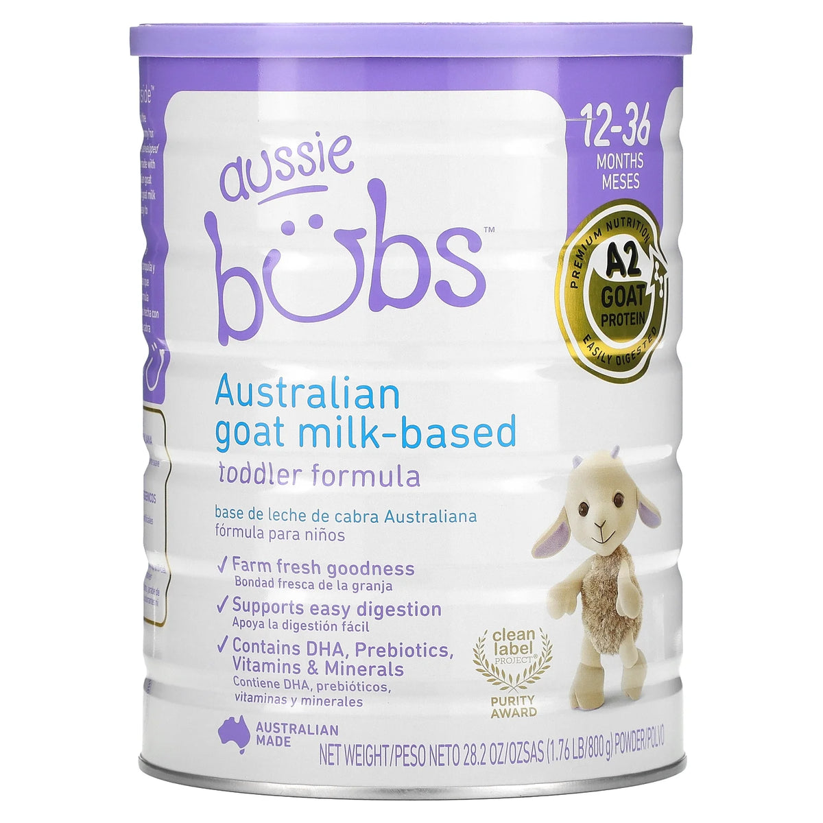 Goat Milk-Based Toddler Formula 28.2 oz F5102