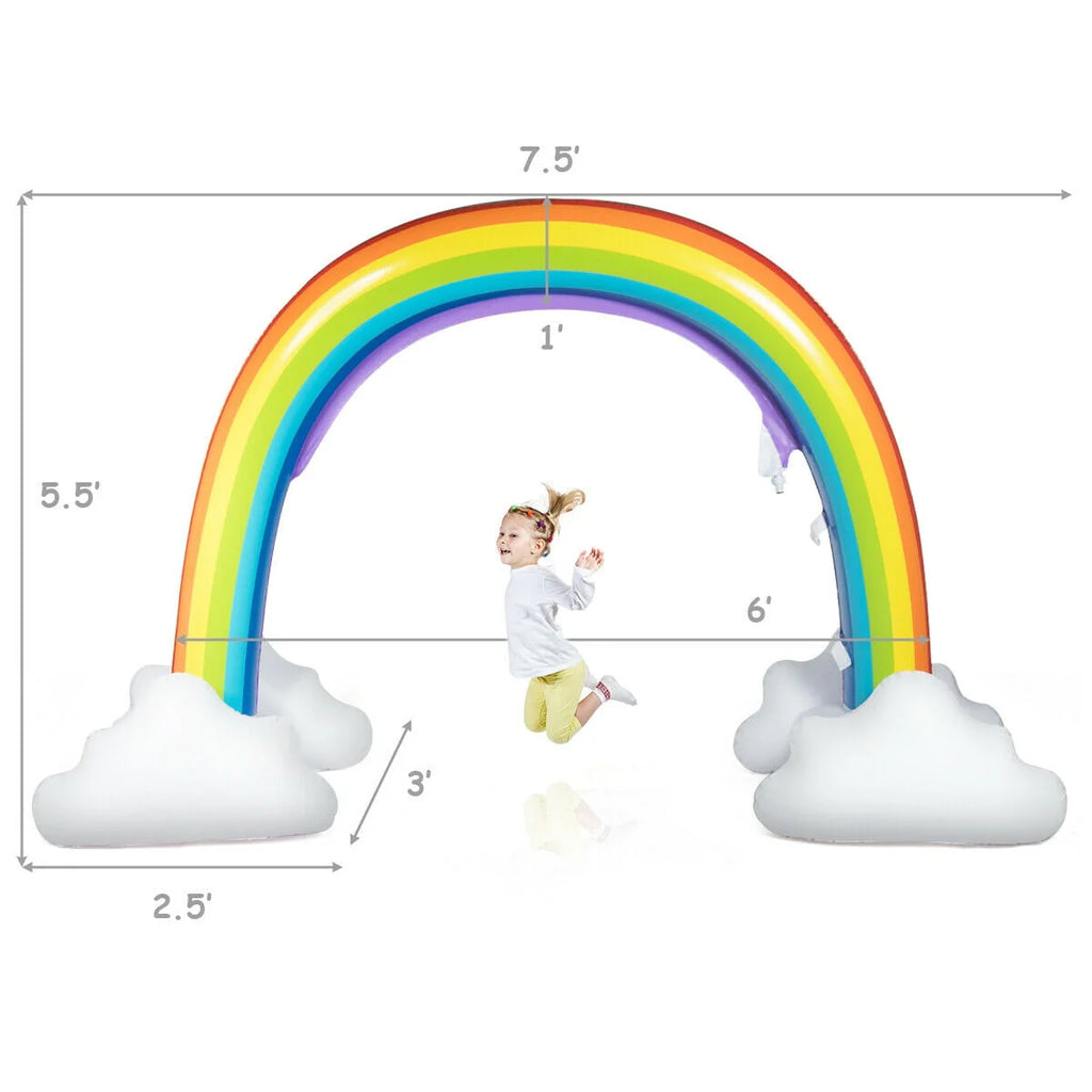 Inflatable Rainbow Sprinkler Water Toy S917