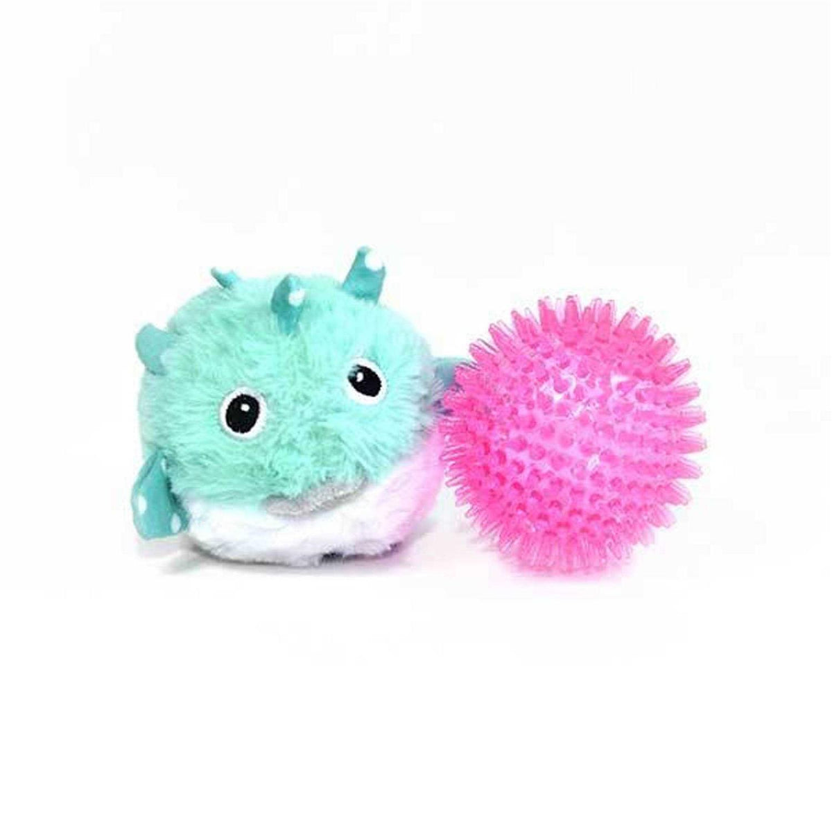 Puffer Fish Dog Toy 4 inch D138