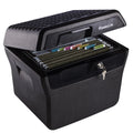 Fire-Resistant Water-Resistant File Safe Box with Key Lock 0.66 Cu. ft. J1134