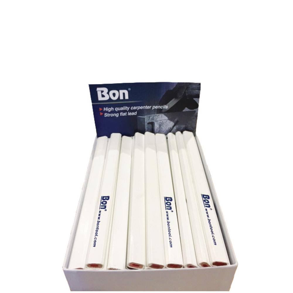 Pencil - White Casing Medium Red/Black Lead - (72/Pkg) M7855