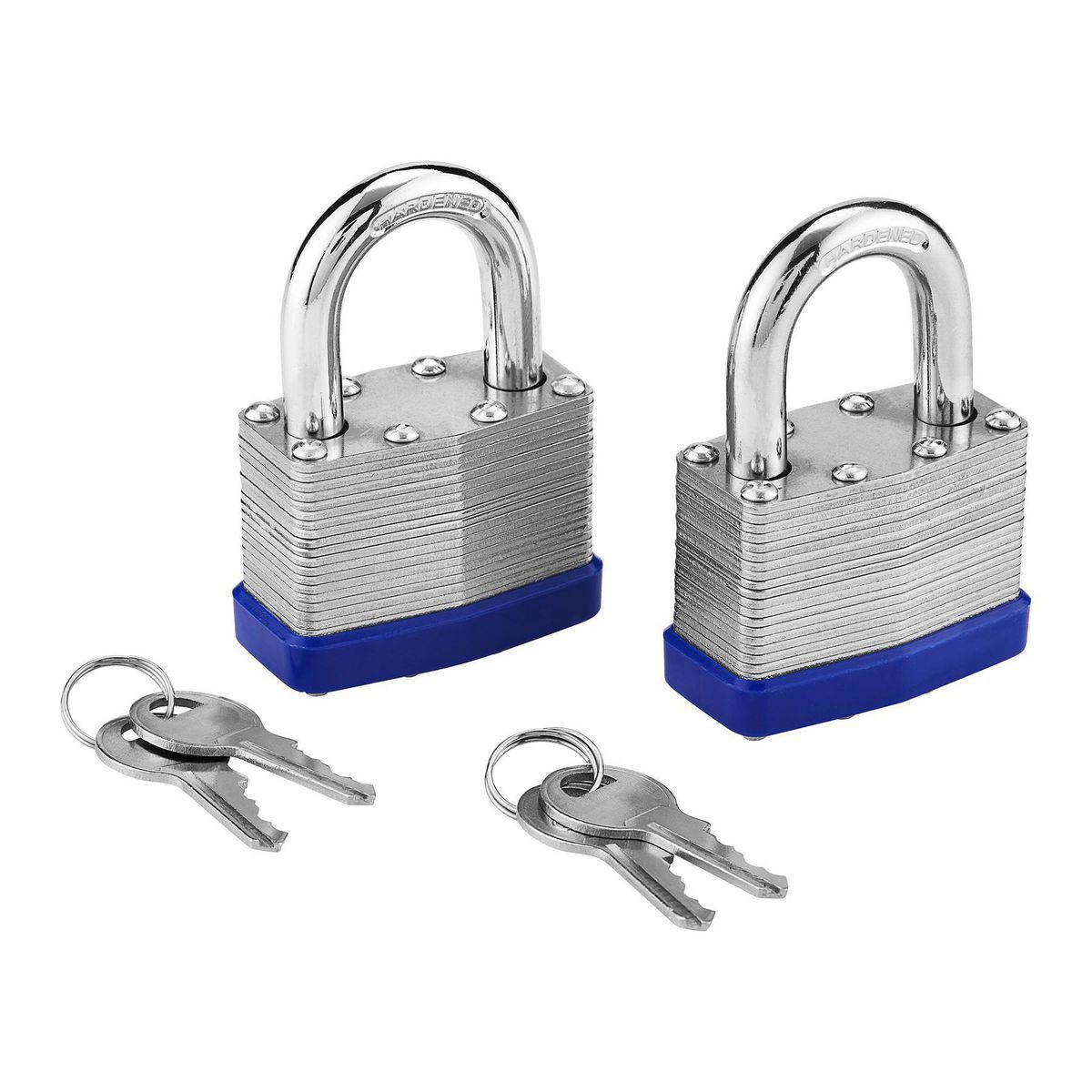 2 in. Keyed-Alike Padlocks, 2 Pack I356514