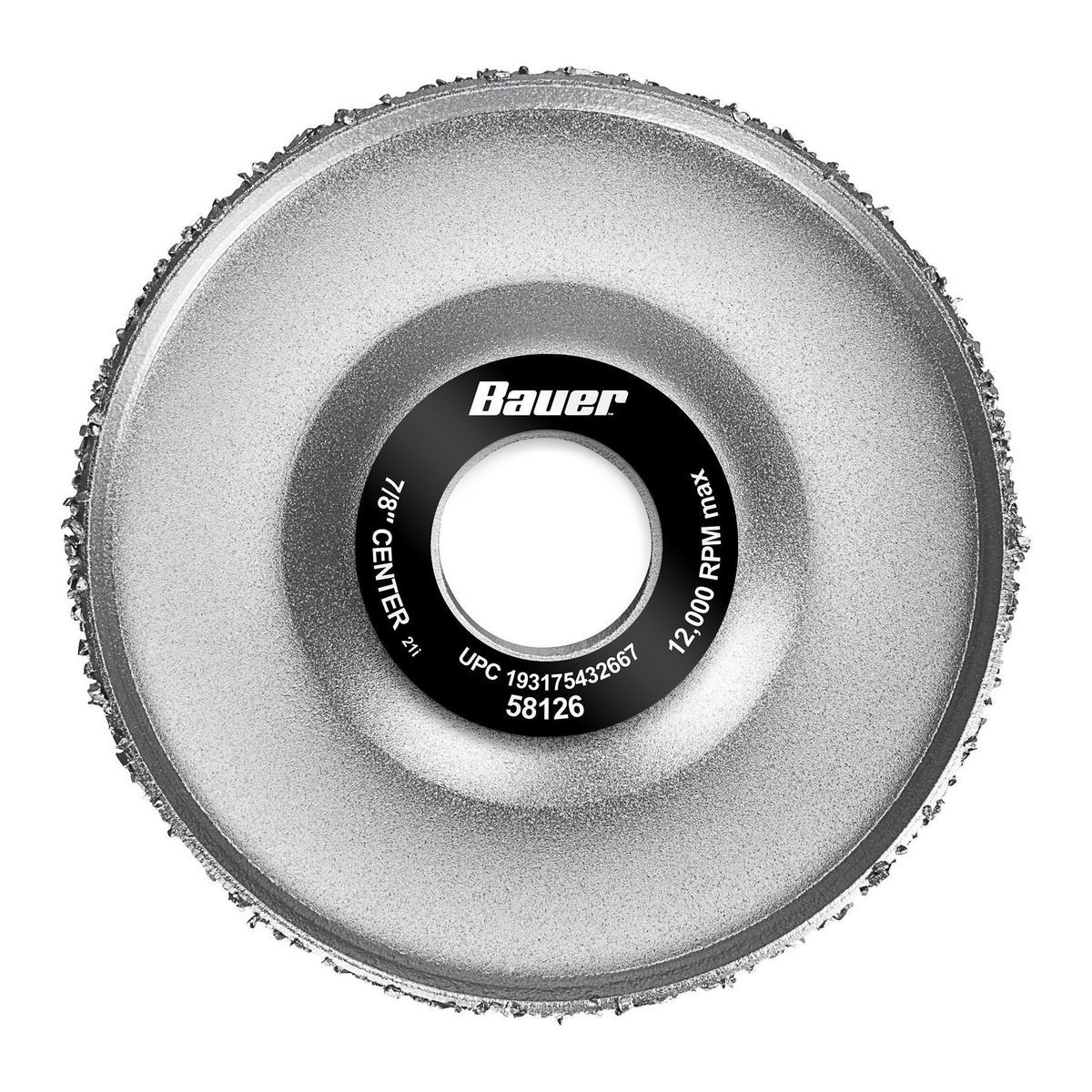 4 in. Coarse Carbide Grit Carving Disc B15433