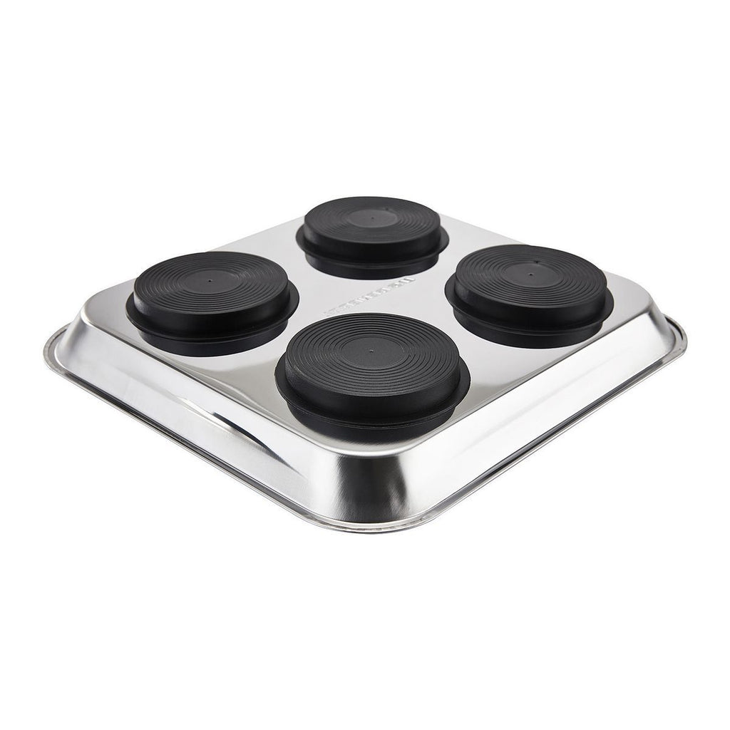 10-1/2 in. x 11-1/2 in. Magnetic Stainless Steel Parts Tray X576886