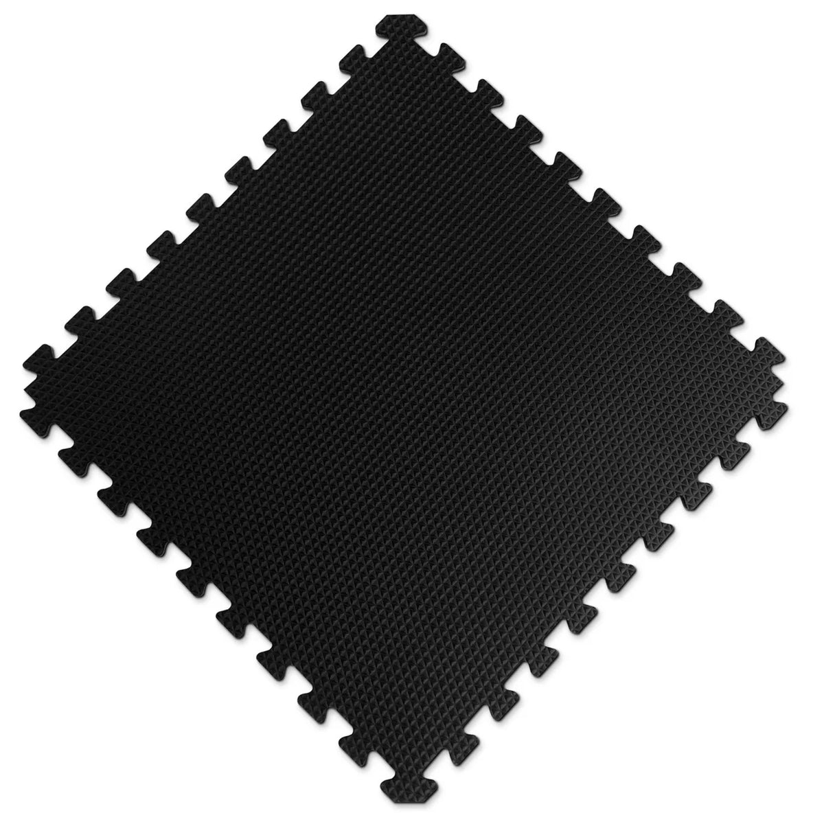 25 x 25 Reversible Foam Flooring, Gray Wood & Black, 8 Tiles S4211