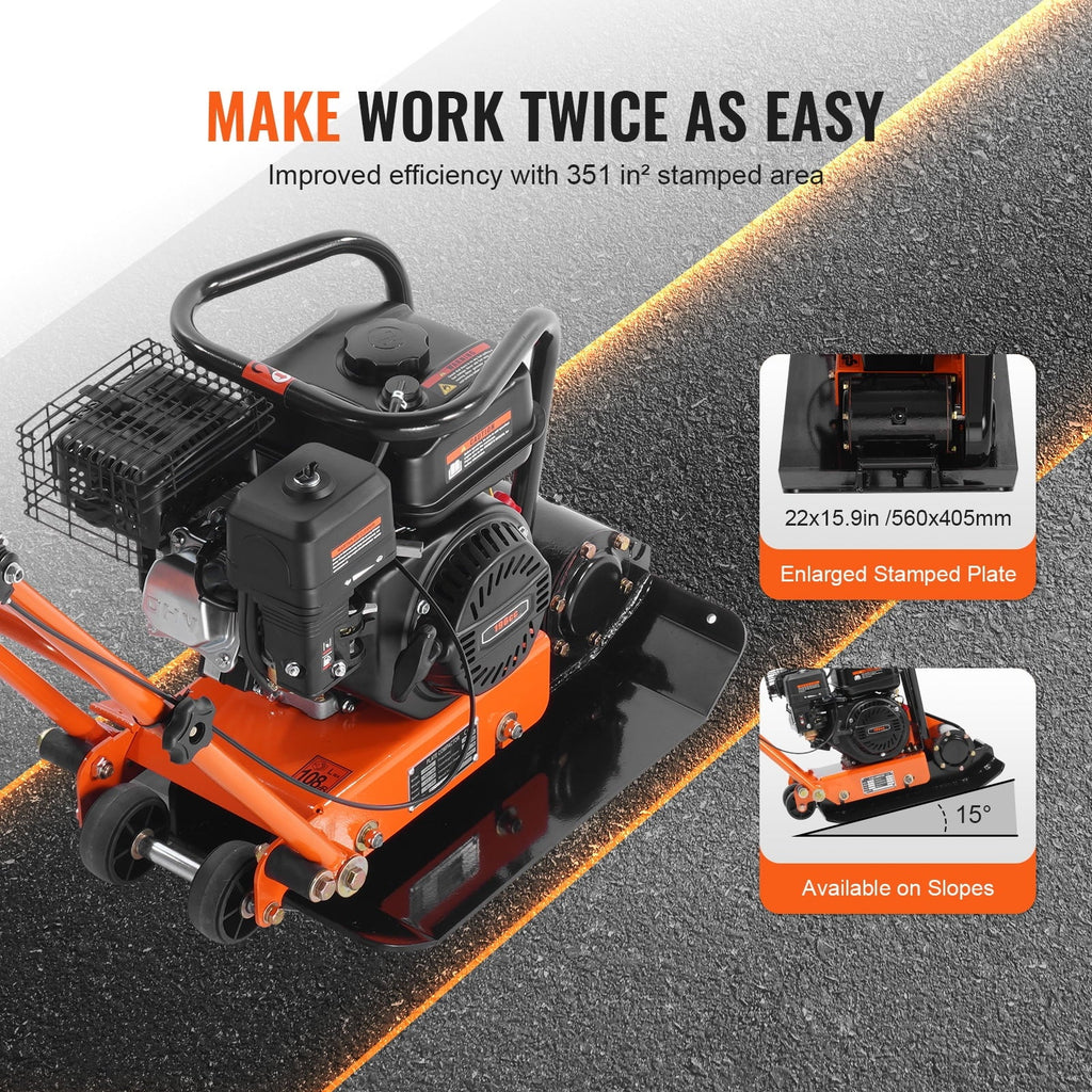 2.8 HP Walk-Behind Plate Compactor C2034