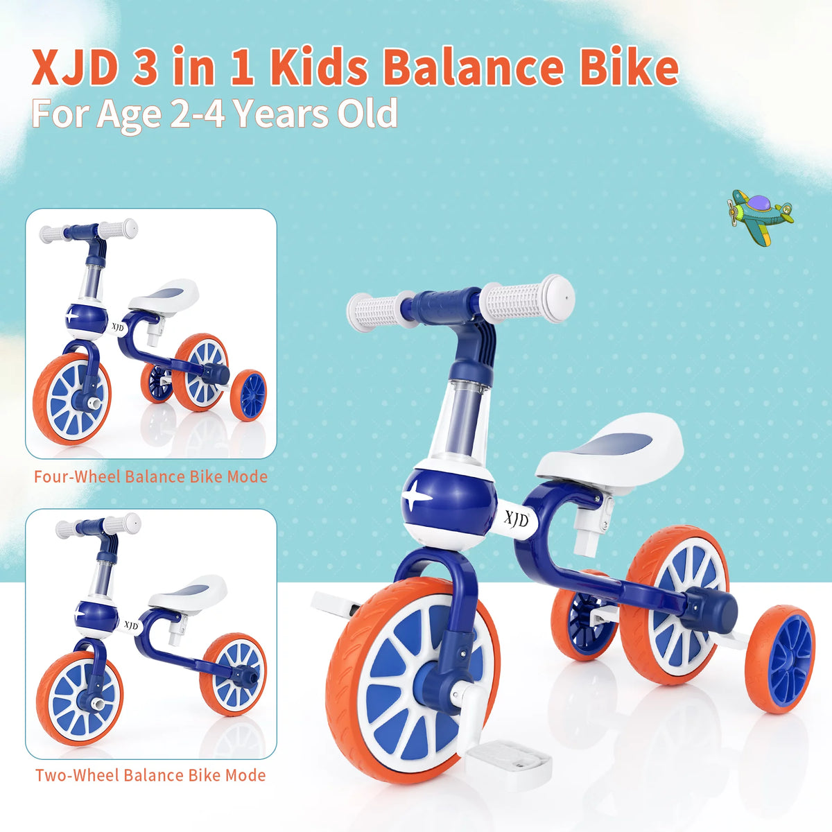 5 in 1 Toddler Tricycle T8455