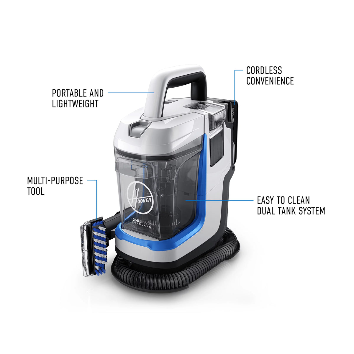 Cordless Portable Carpet Spot Cleaner P722
