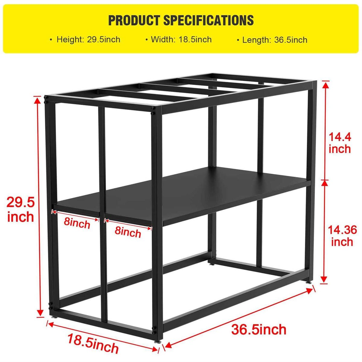 Metal Aquarium Stand 40 Gallon D1554