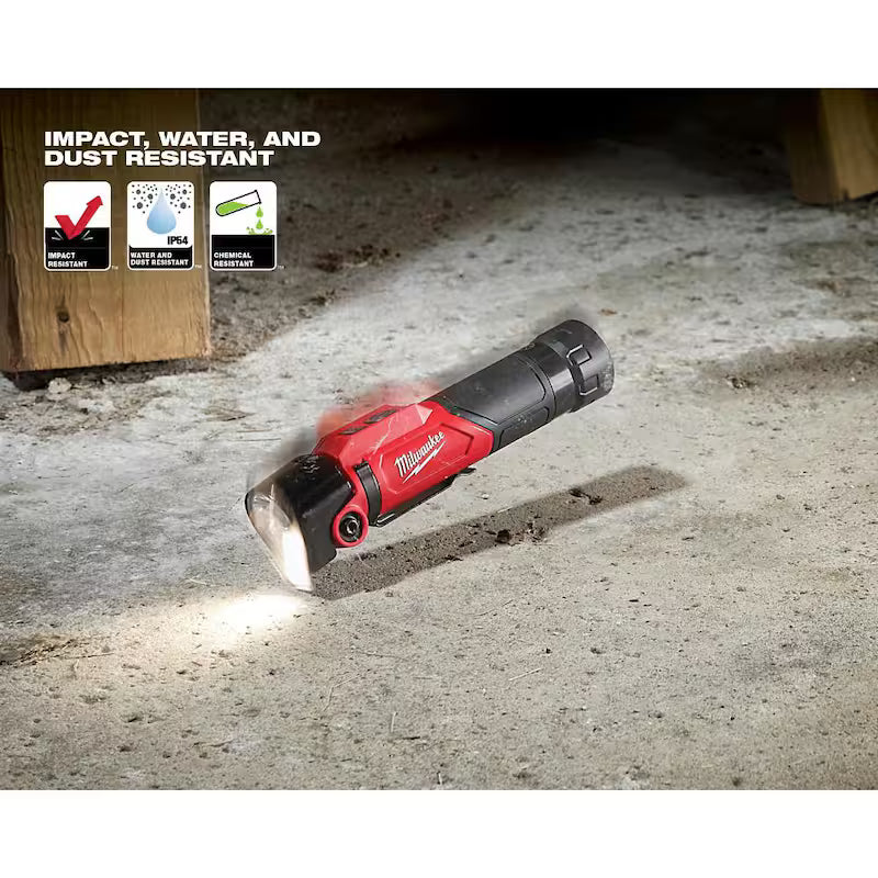 500 Lumens LED Pivoting USB Flashlight K358