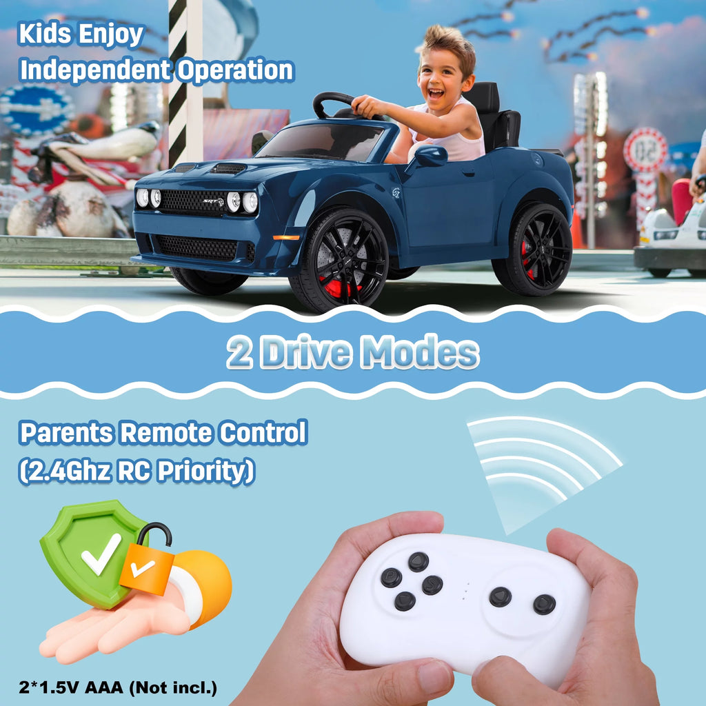 Pink 12 V Battery Powered Ride on Car with Remote Control H37068