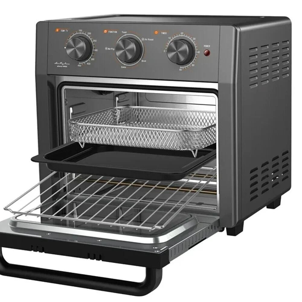 20Qt 5in1 Air Fryer Oven Toaster Combo Gray L59526
