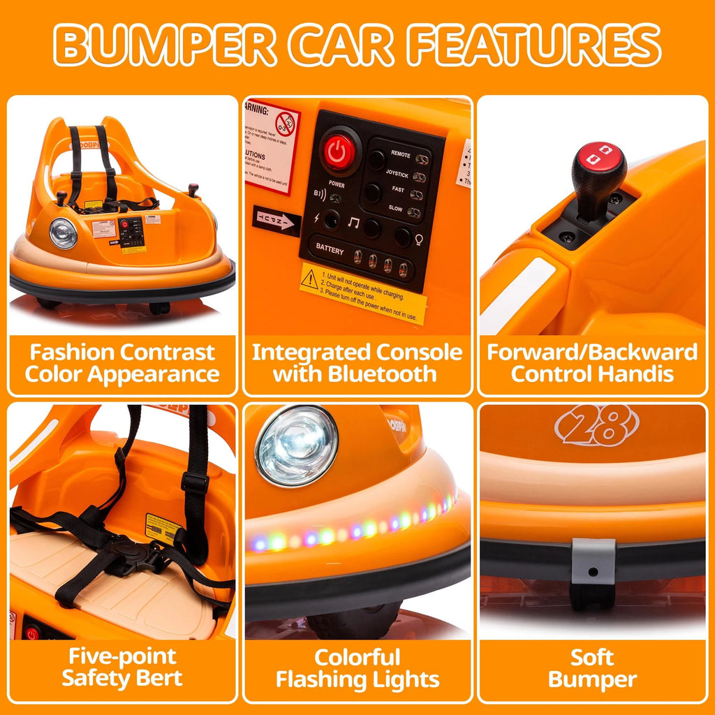 12V Battery Powered Bumper Car Ride on with Remote Control F267233